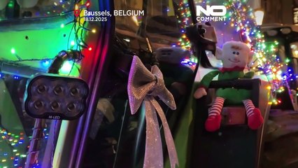 Accordo commerciale UE-Mercosur, agricoltori portano i trattori a Bruxelles per protestare