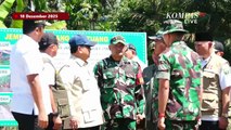 Presiden Prabowo Cek Jembatan Bailey Usai Banjir Putus Akses di Padang Pariaman, Sumbar