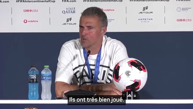 Luis Enrique : C'est notre mentalité de continuer à gagner et à marquer l'histoire