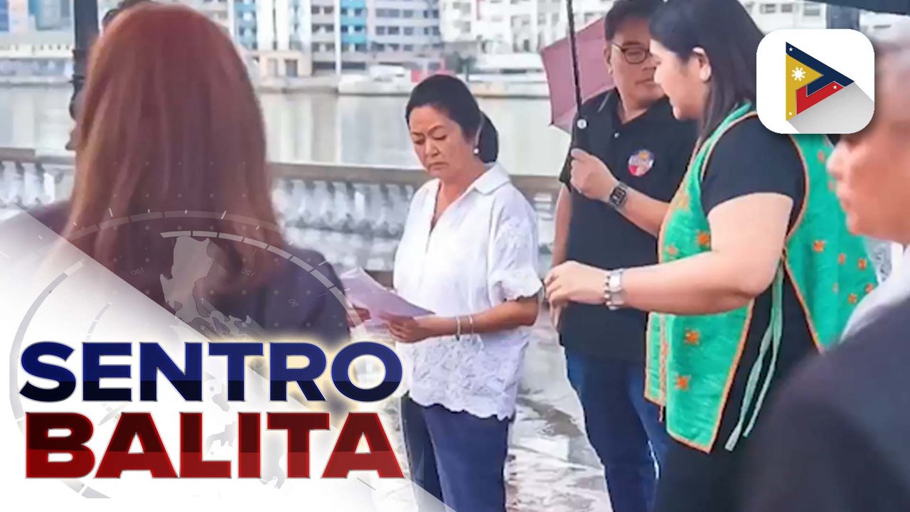 First Lady Liza Marcos, ininspeksyon ang Pasig River Esplanade bilang paghahanda sa 2026 ASEAN Chairship