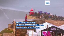 20-Meter-Wellen: "Big Waves" in Nazaré in Portugal an diesem Wochenende