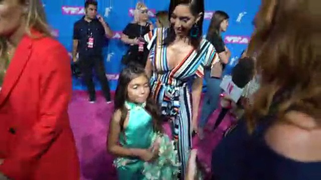 Farrah Abram Interview MTV VMAS 2018 EXCLUSIVE | Hollywoodlife