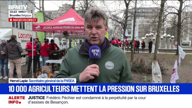 Mercosur: Tant que nous n'avons pas de vraies clauses de réciprocité sur les normes sanitaires, environnementales, nous ne lâcherons rien , affirme Hervé Lapie (FNSEA)
