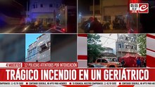 Trágico incendio en un geriátrico de Mar del Plata: hay varios abuelos muertos
