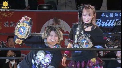 MARIGOLD True Victory - Tag 6 Marigold Twin Star Championship Darkness Revolution (CHIAKI & Misa Matsui) vs Chika Goto & Minami Yuuki