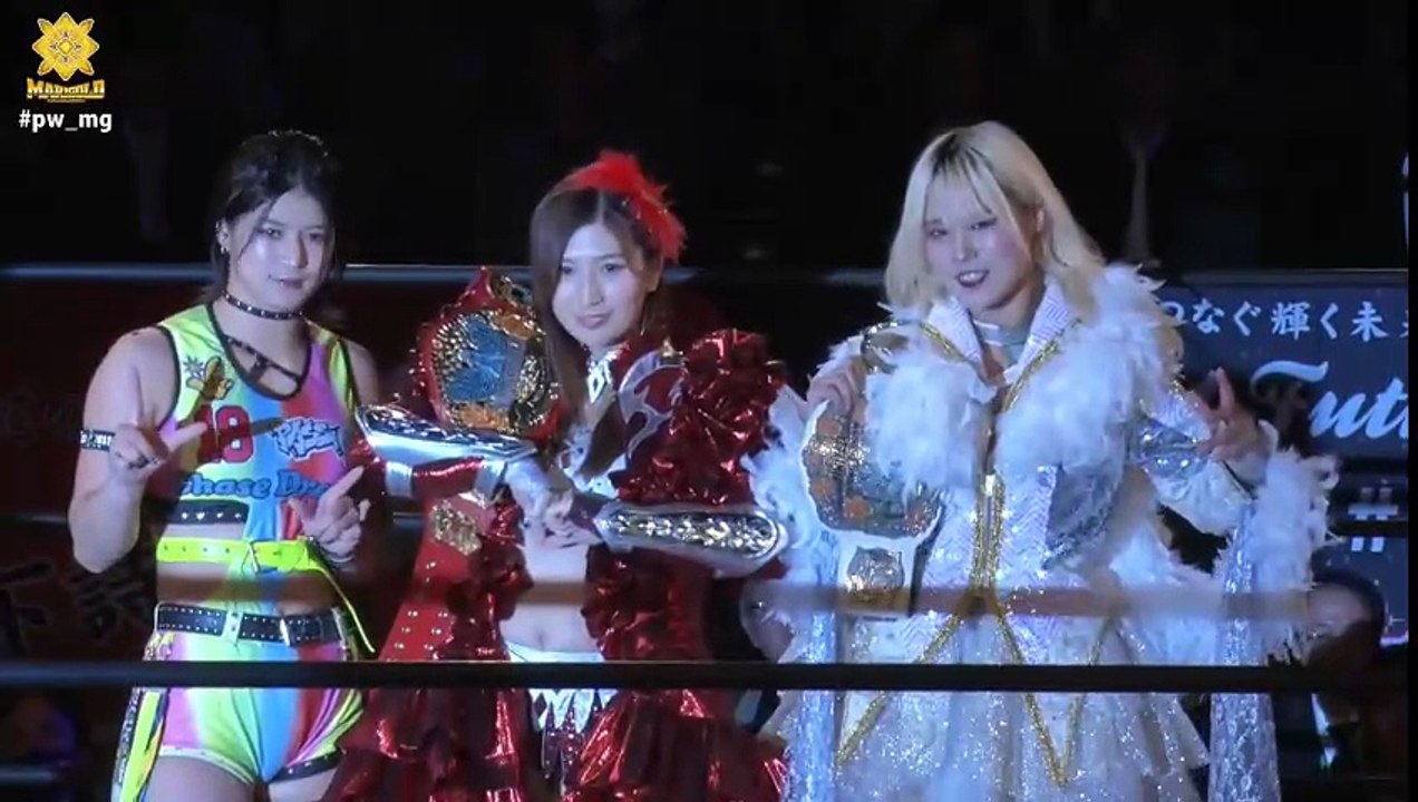 MARIGOLD True Victory - Tag 6 Miku Aono, Seri Yamaoka & Victoria Yuzuki vs. Mai Sakurai, Mayu Iwatani & Shoko Koshino