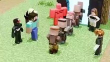Minecraft Herobrine VS Roblox Herobrine Team 💀 _ Minecraft Animation