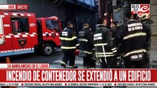 Incendio en un edificio del centro porteño: hay varias personas afectadas