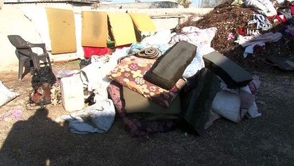 Gizemli yangınlar zinciri! Evi yanan ailenin sığındığı komşu evi de alevlere teslim oldu