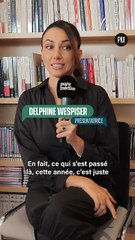 Delphine Wespiser réagit à la polémique des insultes de de Miss Provence et Miss Aquitaine au micro de Puremédias.