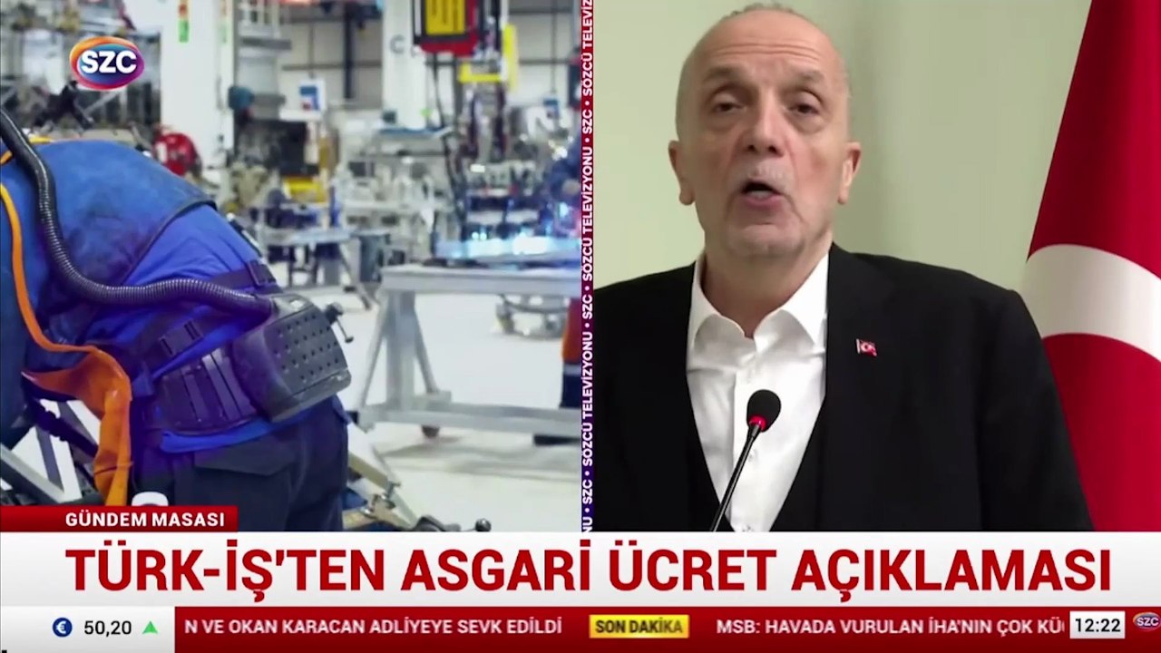 Türk-İş'ten asgari ücret açıklaması