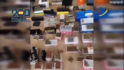 La UDEF descubre una fábrica clandestina de armas de guerra en una operación de hidrocarburos