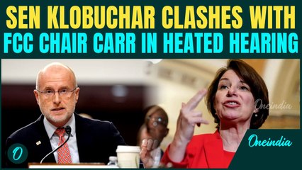 VIDEO: Klobuchar Slams FCC Chair Carr for Threatening Networks Like ABC & NPR Over Trump Criticism