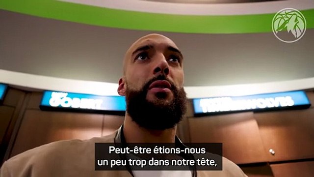 « Nous étions trop frustrés par les tirs ratés » : Rudy Gobert analyse les difficultés offensives des Timberwolves - Basket - NBA - Timberwolves