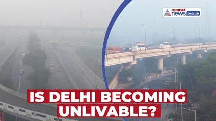 How Bad Is Delhi’s Air? Drone Footage Shows Toxic Smog As AQI Remains 'Very Poor'