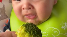 Nothing says 'weaning fun' like a bit of broccoli-induced heaving