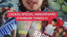 Présentation de mes cadeaux d'anniversaire spécial Stranger Things
