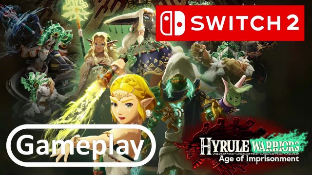 Hyrule Warriors: Age of Imprisonment (2025) GAMEPLAY for Nintendo Switch 2
