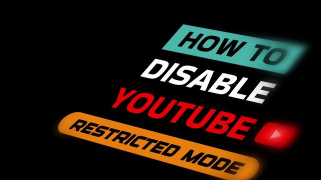how to disable youtube restricted mode || how to turn off restricted mode on youtube- Step By Step