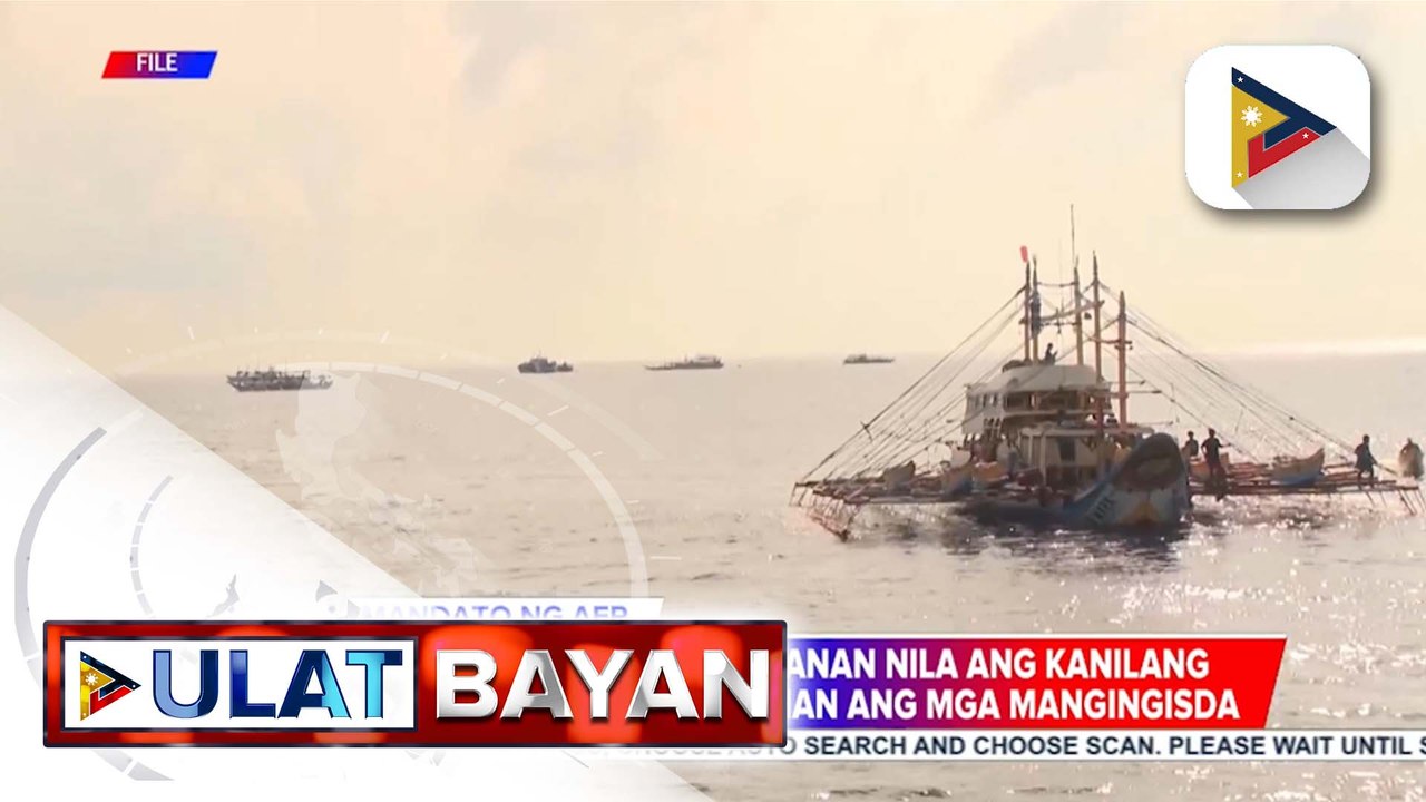 AFP, tiniyak ang suporta para protektahan ang mga mangingisdang Pinoy sa West Philippine Sea | ulat ni Patrick de Jesus
