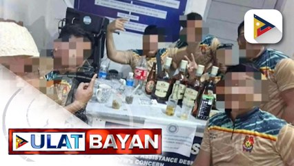 Eastern Samar police station, sinibak ang 16 na nag-iinumang pulis | ulat ni Ryan Lesigues