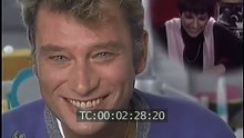1988 – Johnny Hallyday : le 10 janvier, sur les traces de Liza Minnelli (Rushs Sygma)
