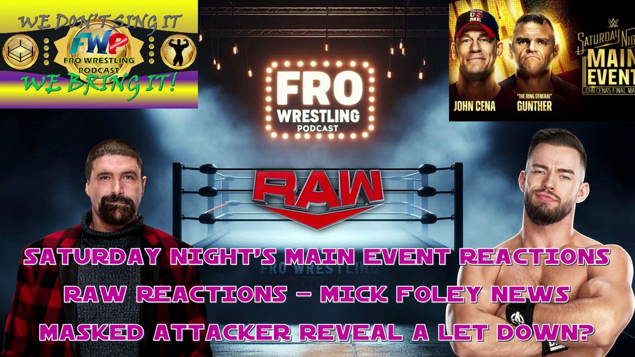 Raw Reactions - Mick Foley News - Masked Attacker Let Down