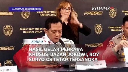 Hasil Gelar Perkara Khusus Kasus Ijazah Jokowi, Roy Suryo Cs Tetap Tersangka
