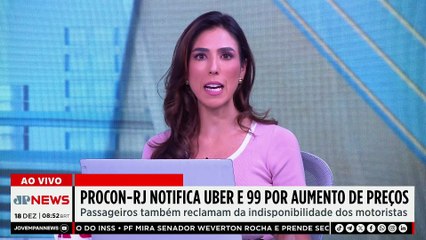 Procon do RJ notifica Uber e 99 por preços altos das corridas