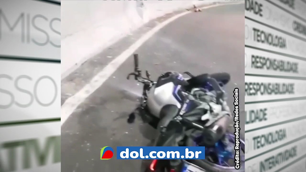 Motociclista morreu durante um acidente registrado na madrugada desta quinta-feira (18), no elevado das avenidas Mário Covas e Três Corações, em Ananindeua.