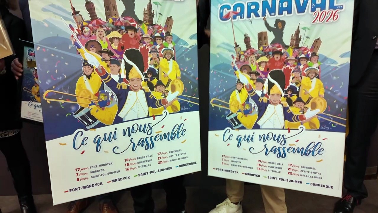 L'affiche du carnaval 2026 est dévoilée