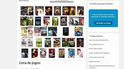 Como baixar e jogar 70 roms PSP Pt-Br Pacote