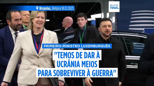 Primeiro-ministro luxemburguês diz à Euronews: Temos de dar à Ucrânia os meios para sobreviver à guerra