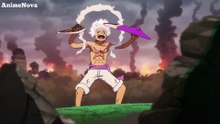 Gear 5 Luffy Turns Saturn & Kizaru Into PIZZA  | One Piece