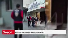 'Siber dolandırıcılık' suçundan hapis cezasıyla aranan 4 firari yakalandı