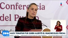 Sheinbaum da a conocer razón por la que Alex Tonatiuh fue separado de su cargo