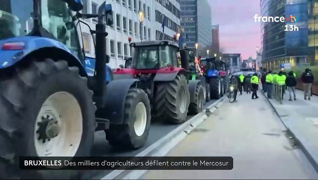 Colère agricole: Incidents en cours devant le Parlement européen à Bruxelles - L'accord avec le Mercosur ne peut pas être signé (Emmanuel Macron)