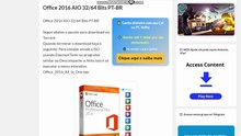 Como baixar o Office 2016 AIO 32 ou 64 Bits PT-BR