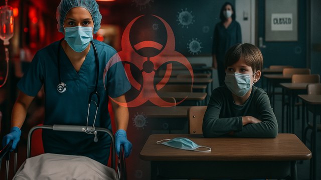 Super Flu Surge Forces School Closures and Mask Mandates Across the US