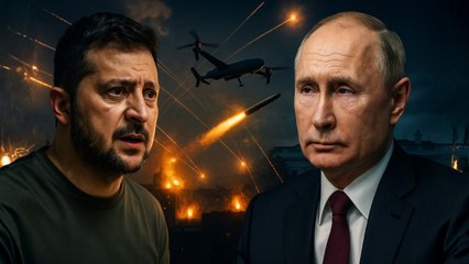 Russia Strikes Ukraine Just Before Peace Talks With US