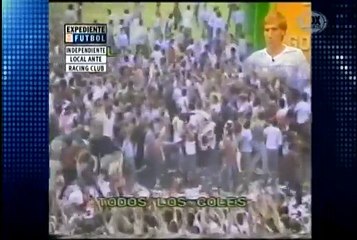 Independiente Campeon Racing a la B - 1983