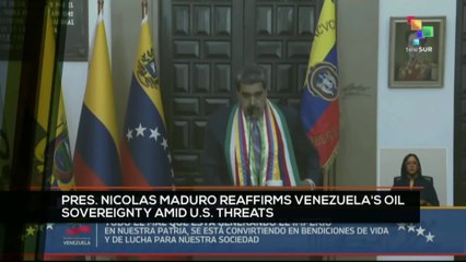 FTS 8:30 18-12: Pres. Nicolas Maduro reaffirms Venezuela's oil sovereignty amid U.S. threats
