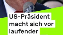 No Glomex Donald Trump senil und dement: "Die Definition des Wahnsinns!" US-Präsident macht sich vor laufender Kamera zum Narren
