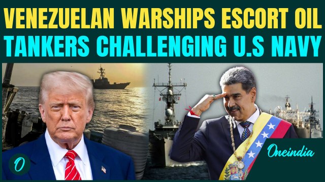 U.S–Venezuela All-Out War VIDEO: Maduro’s Warships DARE U.S Navy to Attack Oil Tanker Escorts