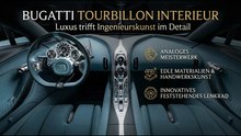 Analoges Meisterwerk im Bugatti Tourbillon Innenraum entdecken