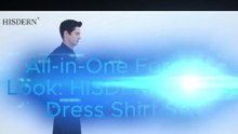 All-in-One Formal Look: HISDERN Men’s Dress Shirt Set