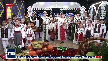 Elena Platica si Grupul folcloric „Muguri de cantec” - Buna seara, gazda aleasa (Seara romaneasca - ETNO TV - 08.12.2025)