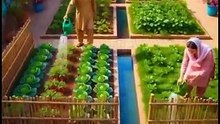 beautiful village farming | Village Life | Real Green Haven Ai #shorts #youtube #viral