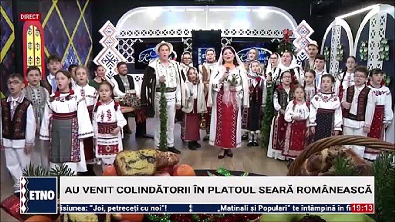 Elena Platica si Grupul folcloric „Muguri de cantec” - Doamne, cand norii se scutur de-argint (Seara romaneasca - ETNO TV - 08.12.2025)