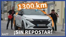 ¿Más de 1300 km sin repostar? Llevamos el Nissan Qashqai con nuevo e-POWER al límite | km77.com